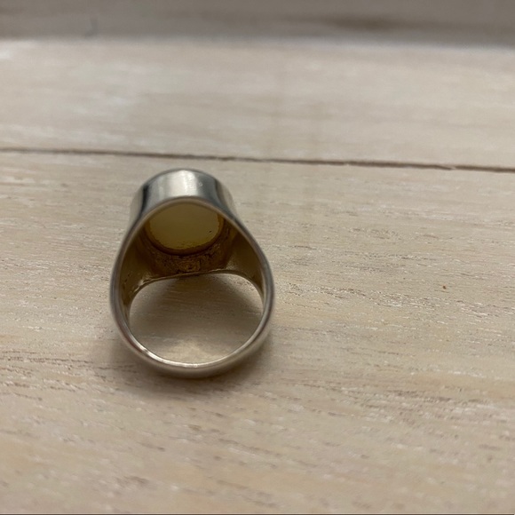 Gorgeous Vintage mother of pearl ring - Picture 12 of 13